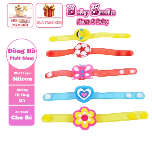 Đồng hồ đeo tay đèn led cho bé,Đồng hồ đeo tay hoạt hình dễ thương