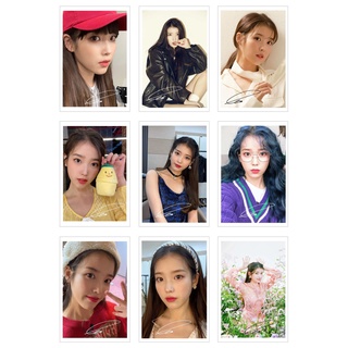 [Ép Lụa] Lomo Card 54 Ảnh IU ( có chữ kí)
