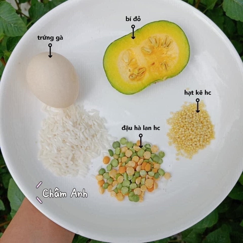 Đậu hà lan hữu cơ Markal Pháp nấu cháo dinh dưỡng cho bé ăn dặm 500g