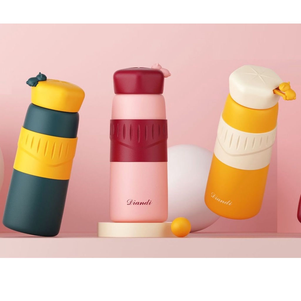 Bình giữ nhiệt Diandi xinh xắn dễ thương 400ml