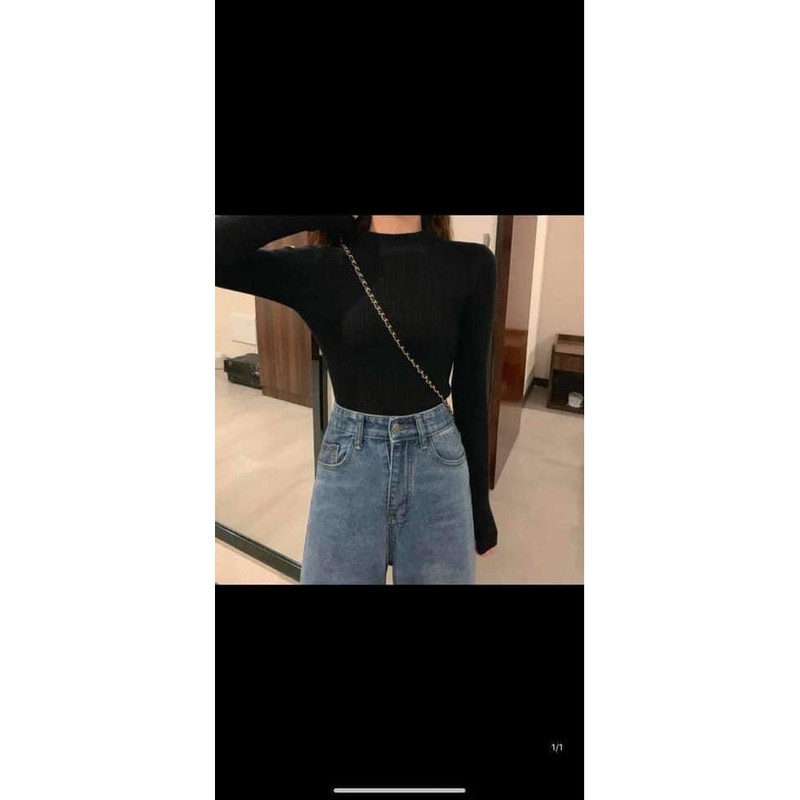 {SALE SIÊU RẺ} ÁO LEN GÂN CỔ 3 PHÂN CHẤT SIÊU MỀM MỊN | BigBuy360 - bigbuy360.vn