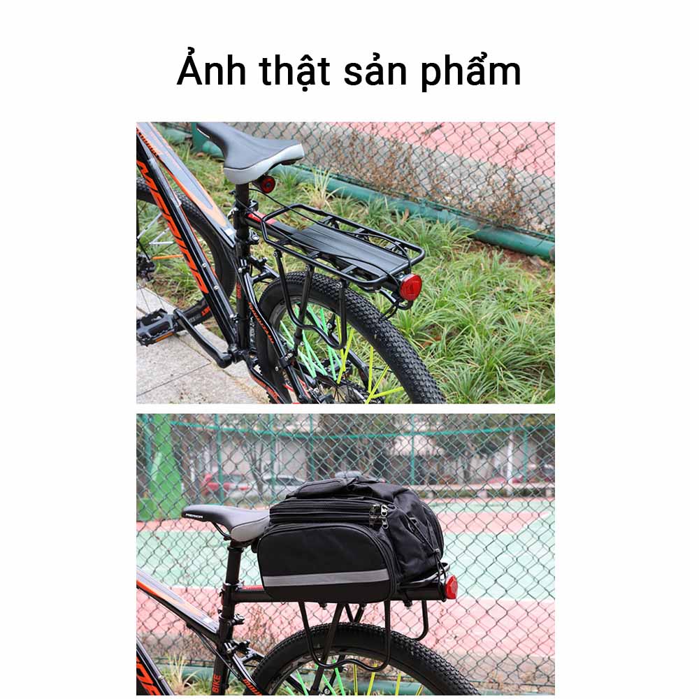OneTwoFit Kệ Yên Sau Gác Baga，kệ yên sau xe đạp， Tối Đa 100KG Với Chắn Bùn ET008601