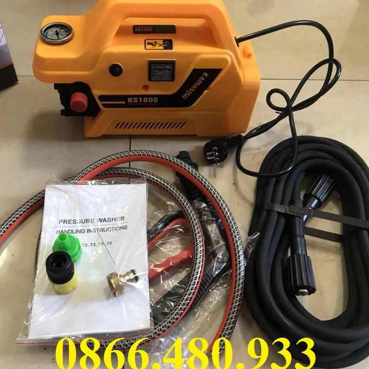 Máy Rửa Xe 1800W Kamastsu KS 1800