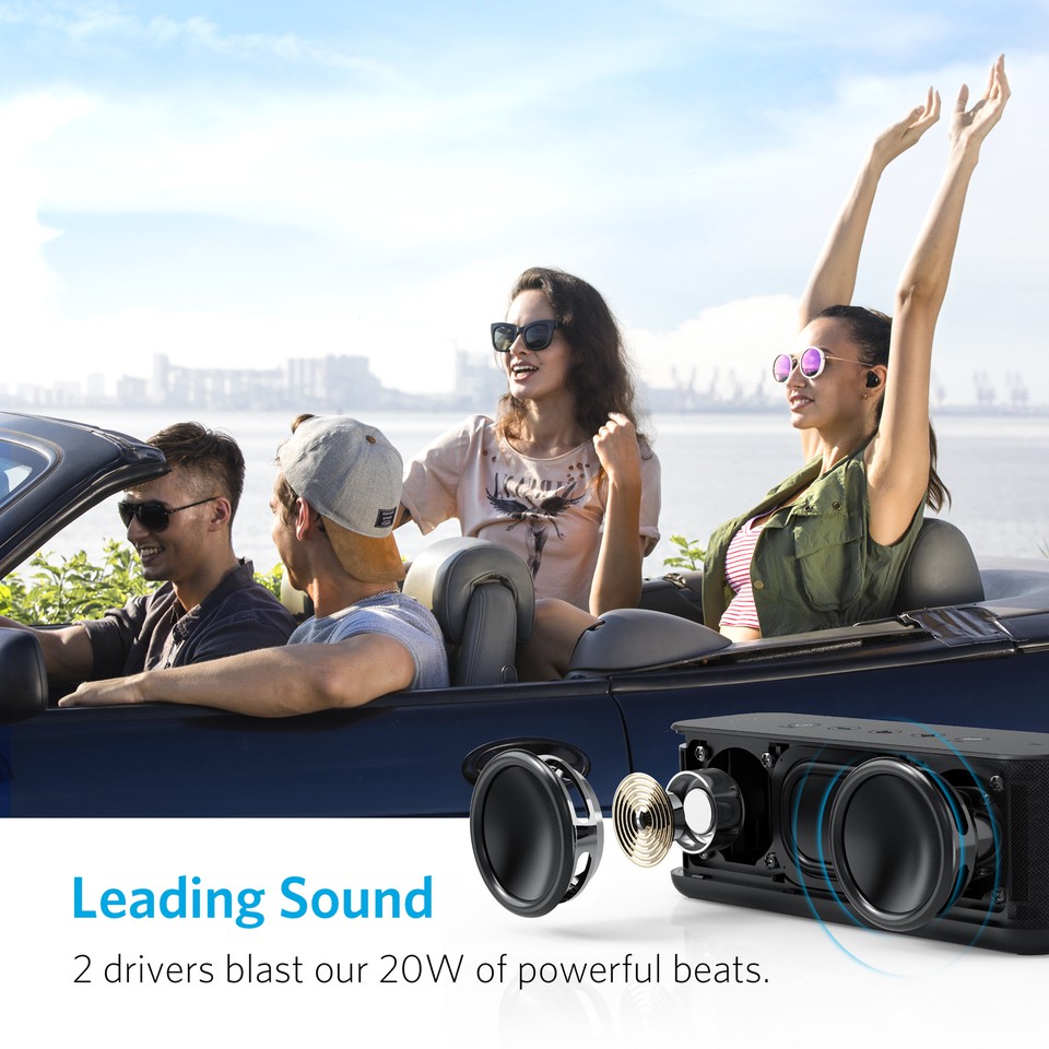 Loa Bluetooth Anker SoundCore Boost 20W - A3145