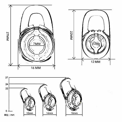 Tai Nghe Nhét Tai S/M/M/L Bằng Silicon Cho Plantronics M155 M165 M1100 M00 M55 M28 M25 Voyager Edge