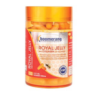 Viên uống sữa ong chúa Royal Collagen Boomerang 120 viên