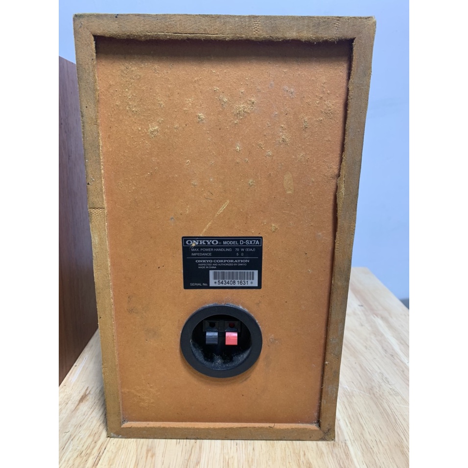 Bán Cặp Loa Onkyo D - SX7A đẹp keng hát tốt Hàng bãi nhật về loa nguyên bản Hình thúc loa còn khá đẹp