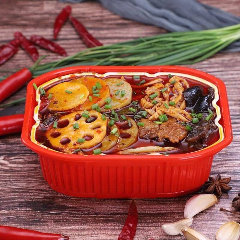 Lẩu Tự Sôi Bò Tê Cay Rau Củ Hộp 700gr | BigBuy360 - bigbuy360.vn