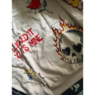 Áo Sweater Collab Màu Hồng ( Uncover X Offonoff )
