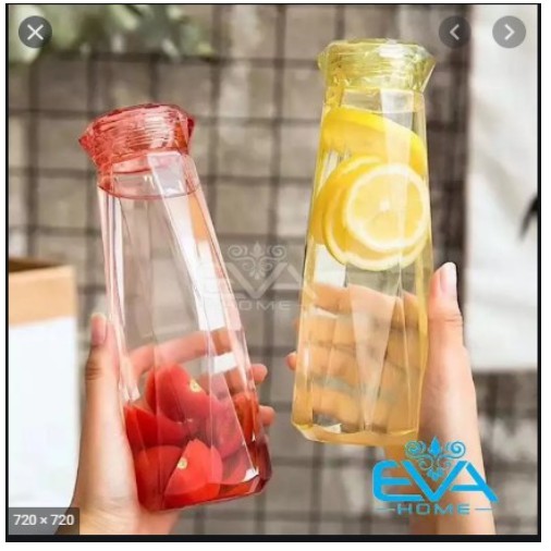 [Rẻ vô địch] Chai nước thủy tinh cao cấp đựng nước hoa quả, sinh tố, nước ép trái cây Diamond 480ml , hàng loại 1