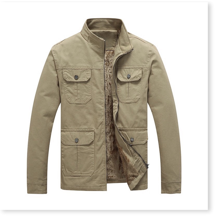 Áo khoác kaki nam 2 lớp lót đầu cực đẹp cực xịn , mặc ấm áp phong cách thời trang NYNA