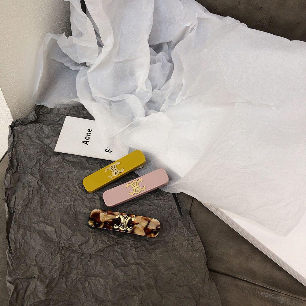 Kẹp Tóc Mỏ Vịt Đính Chữ BB Dễ Thương Cho Bạn Gái BERNARDO Arc de Triomphe