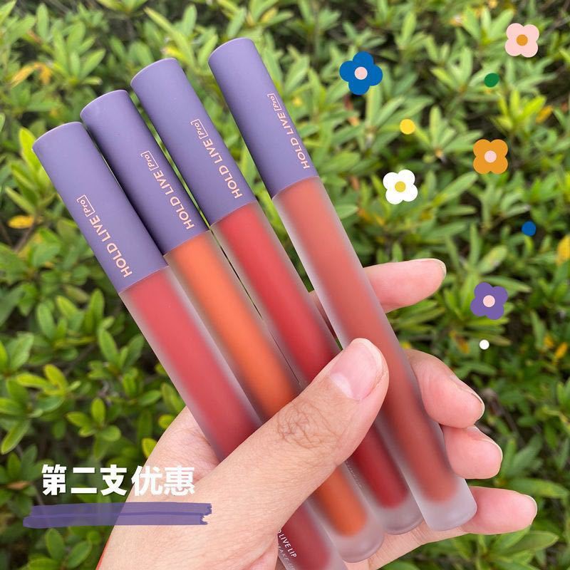 Son Kem Hold Live Durable Air Lip Gloss nắp tím (HL40)