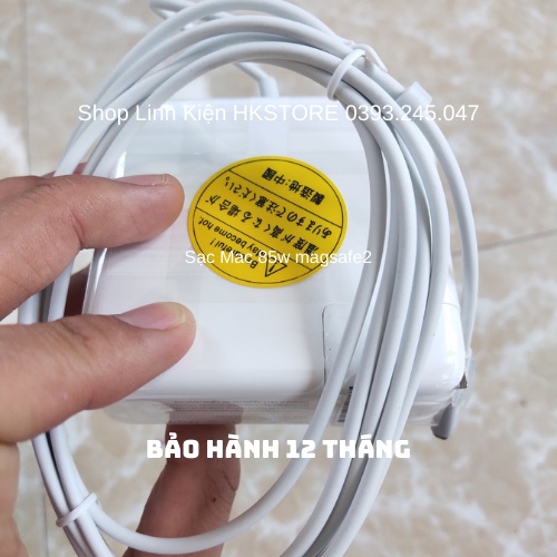 Sạc Macb00k Air Pro 85W 2012 Magsafe2 20V-4.25A Mac A1395 A1398 A1435 A1436 A1465 A1466 A1424 A1425