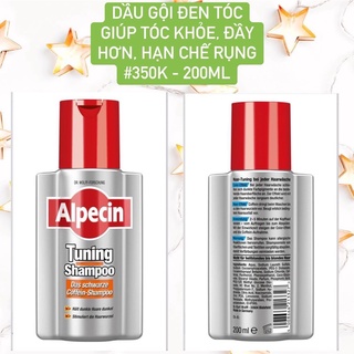 Dầu gội đen tóc alpecin - hàng đức đủ bill