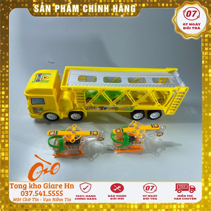 Xe đồ chơi cho bé, Xe đầu kéo kèm đồ chơi, chất liệu an toàn - có kiểm định Hàng luôn có sẵn