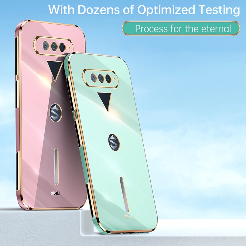 Ốp điện thoại siêu mỏng sang trọng thích hợp cho Xiaomi Mi 10T Pro CIVI Mix 4 Black Shark 4S Poco X4 NFC M3 M4 Pro