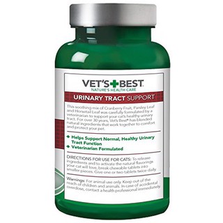 Vets Best Urinary Tract Support for Cats