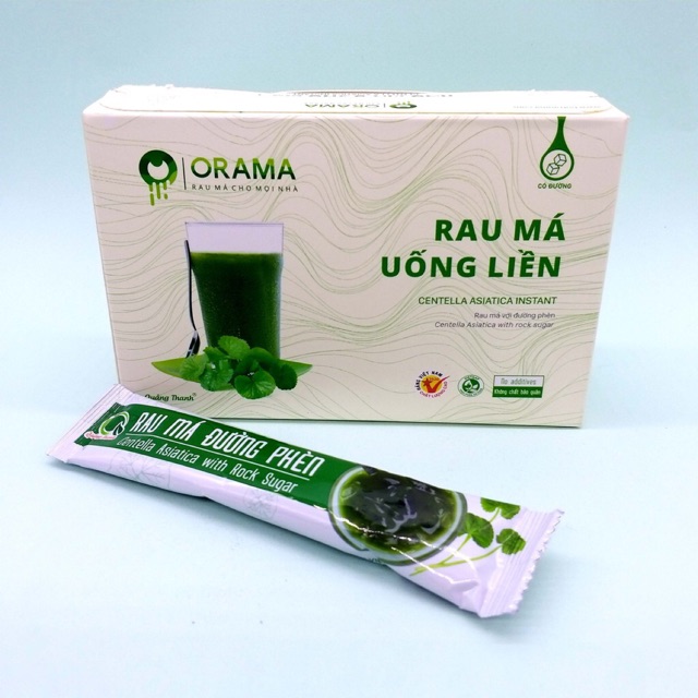 BỘT RAU MÁ ĐƯỜNG PHÈN UỐNG LIỀN ORAMA