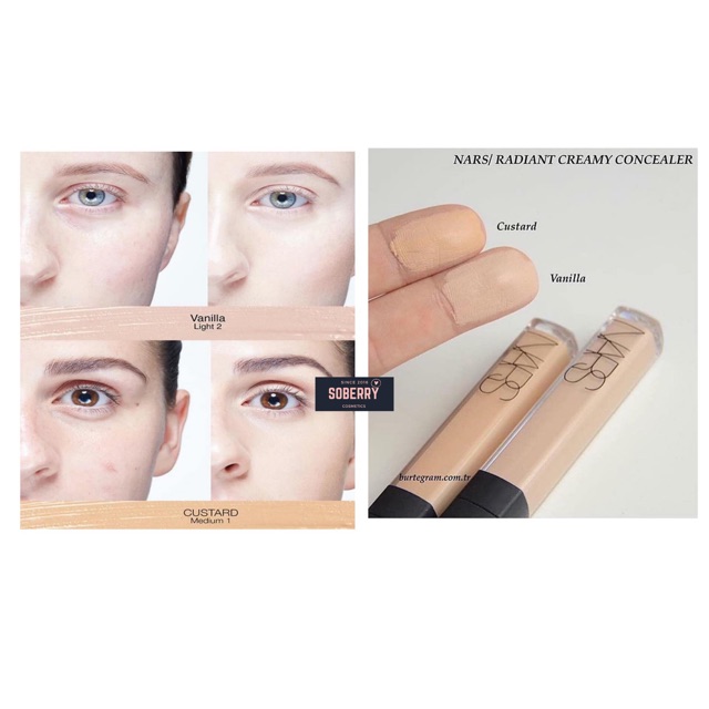 Kem che khuyết điểm NARS Creamy Concealer Fullsize 6ml/ Minisize 1.4ml | BigBuy360 - bigbuy360.vn