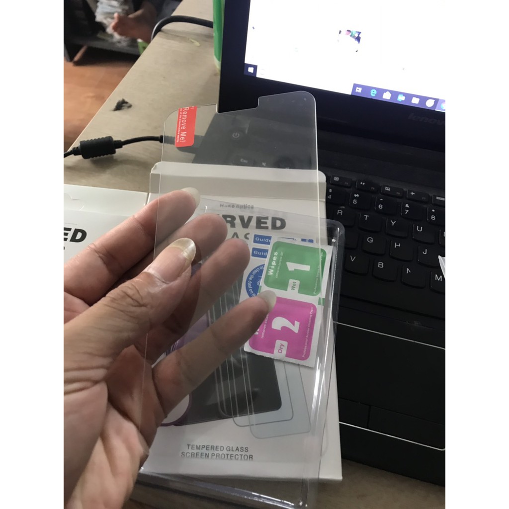 Dán cường lực Full keo màn hình tia UV cho LG V50 ThinQ