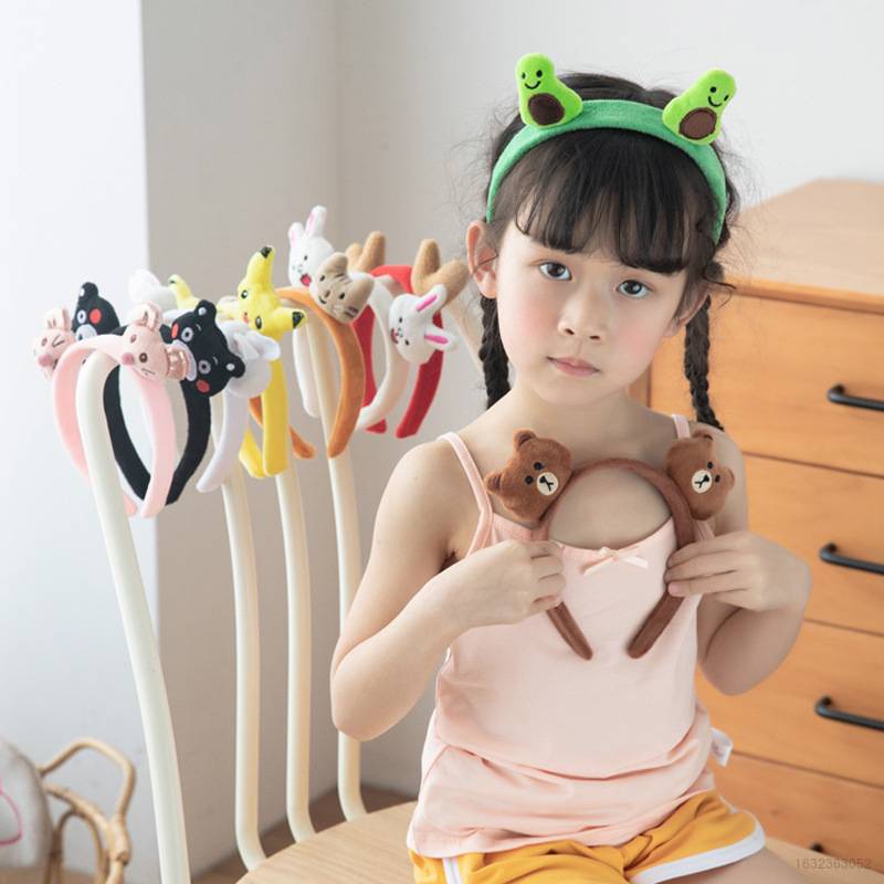 Cài tóc phối động vật tùy chọn dễ thương cho bé