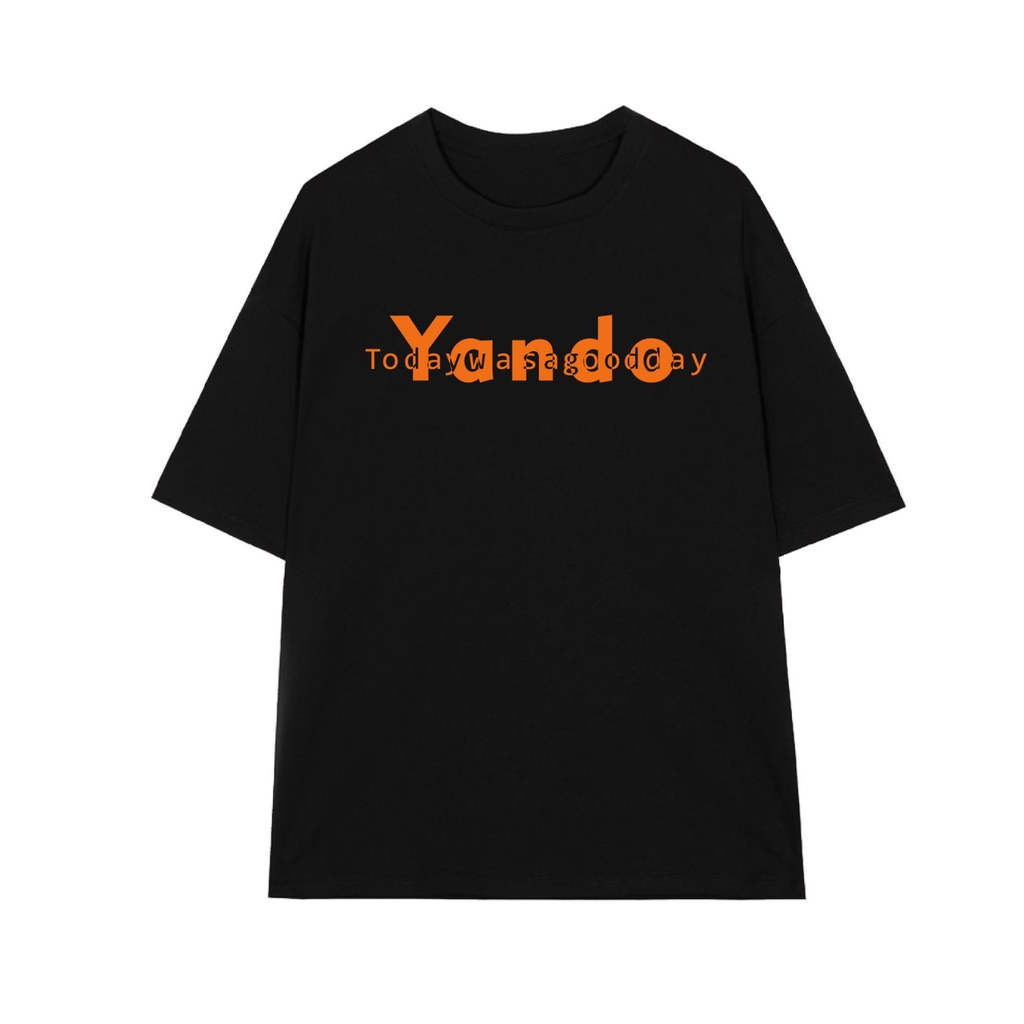Áo Thun Tay Lỡ Nam Nữ Form Rộng YANDO OUTFITS Today AT205 Cotton 4 Chiều