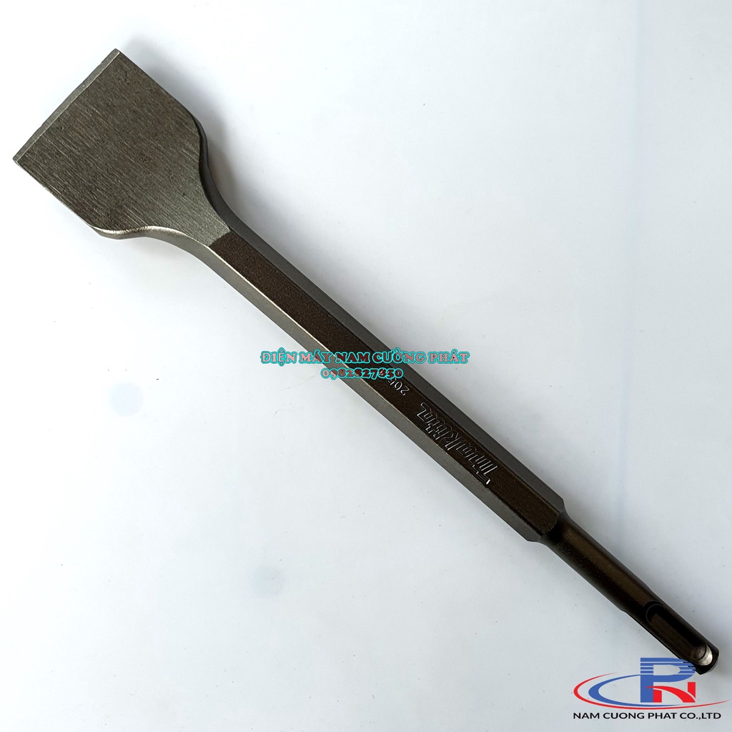 Mũi đục dẹp 40x230mm chuôi sds plus Makita D-71277
