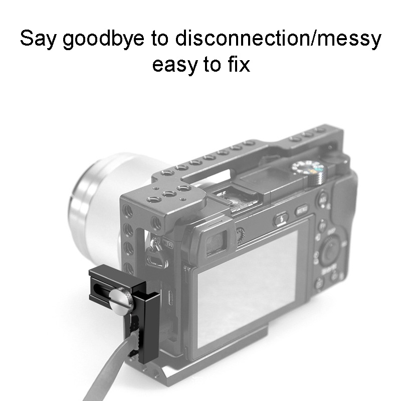 Kẹp Khóa Dây Cáp HDMI SLR Tháo Lắp Nhanh Thông Dụng Cho Máy Ảnh