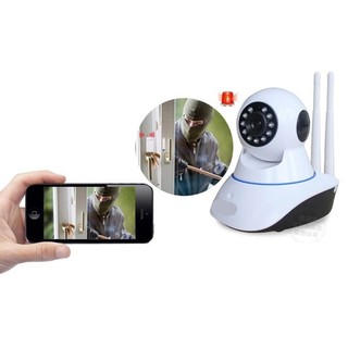 CAMERA IP ROBO WIFI 2 ANTEN HÌNH Ảnh HD- DỂ CÀI ĐẶT-INTELLIGENT CAMERA