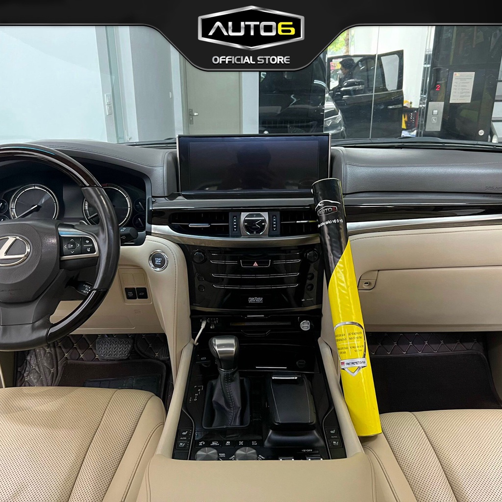 Film PPF trong suốt dán xe LEXUS LX570 chống xước bảo vệ nội thất ô tô - AUTO6