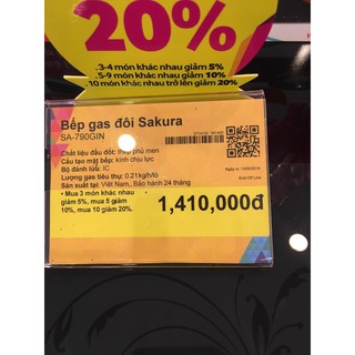 Bếp gas Sakura SA-790GIN