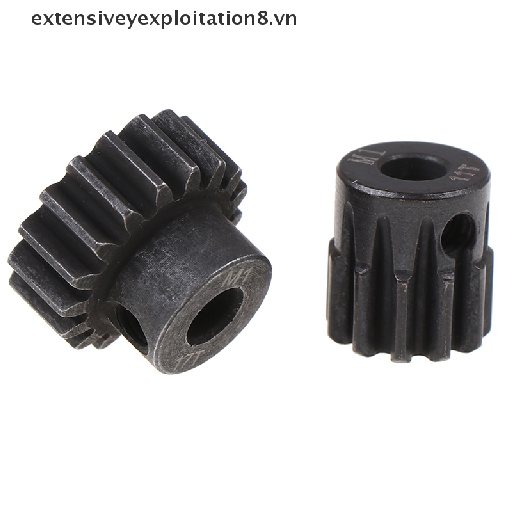Bộ Bánh Răng Động Cơ M1 5mm 11t 13t 15t 17t 19t Cho Xe Điều Khiển Từ Xa 1 / 8