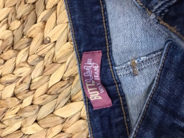 Quần Jeans cạp siêu cao BU*TT BIGSIZE