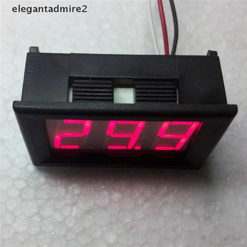 Vôn Kế Điện Tử Mini DC 0-30V Màu Đỏ Cho Xe Hơi