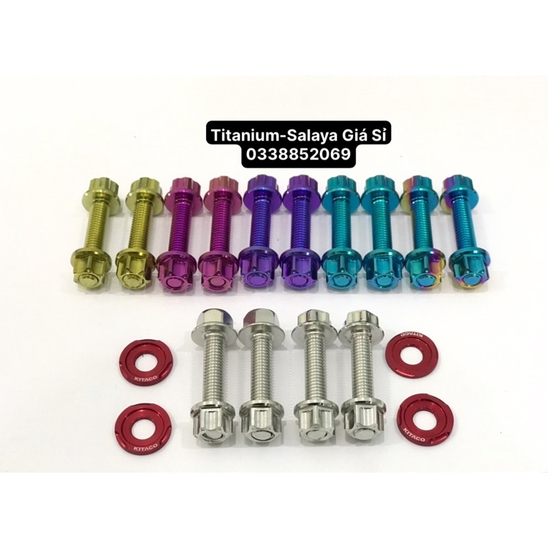 Ốc titan, salaya 8li4 xỏ ghidong satria sonic gác chân sau sirius, ex