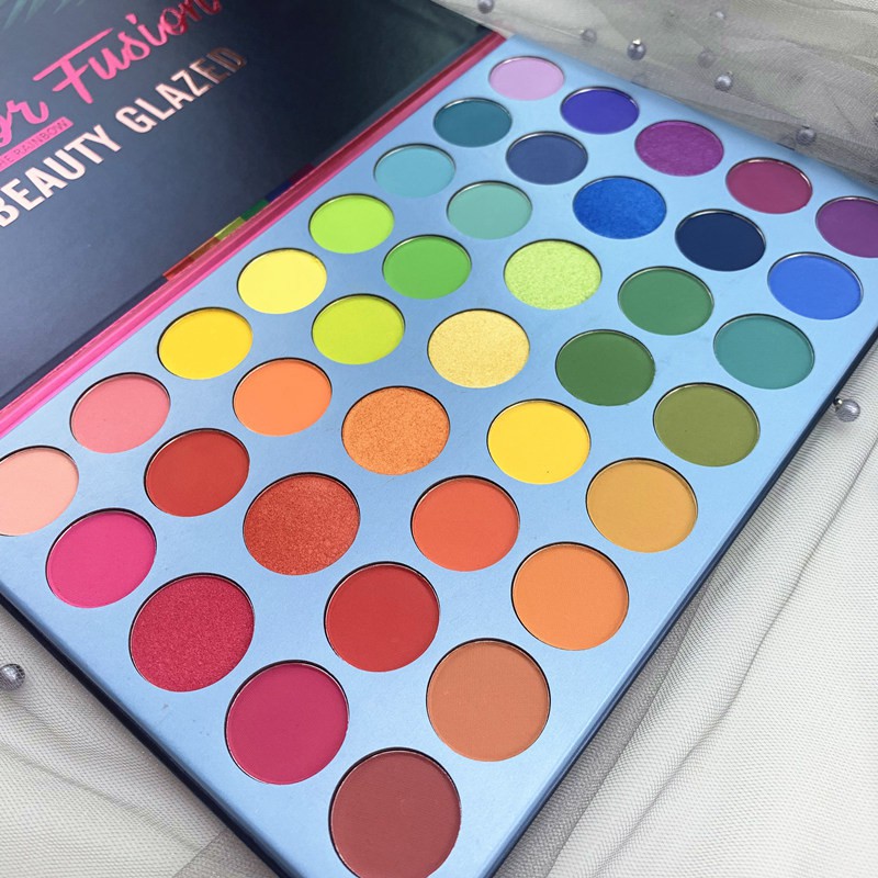 Bảng phấn mắt Beauty Glazed Color Fusion Over The Rainbow 39 ô BG70