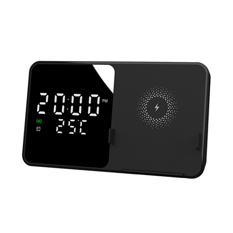 Đồng Hồ Báo Thức Kỹ Thuật Số Đa Năng 15W Kèm Sạc Tiện Dụng