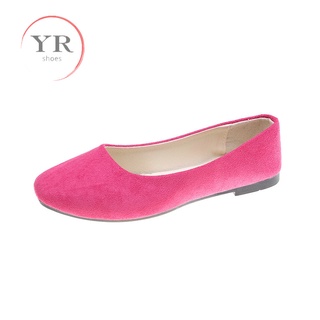 Giày Lười Da Lộn Plus Size 35-43