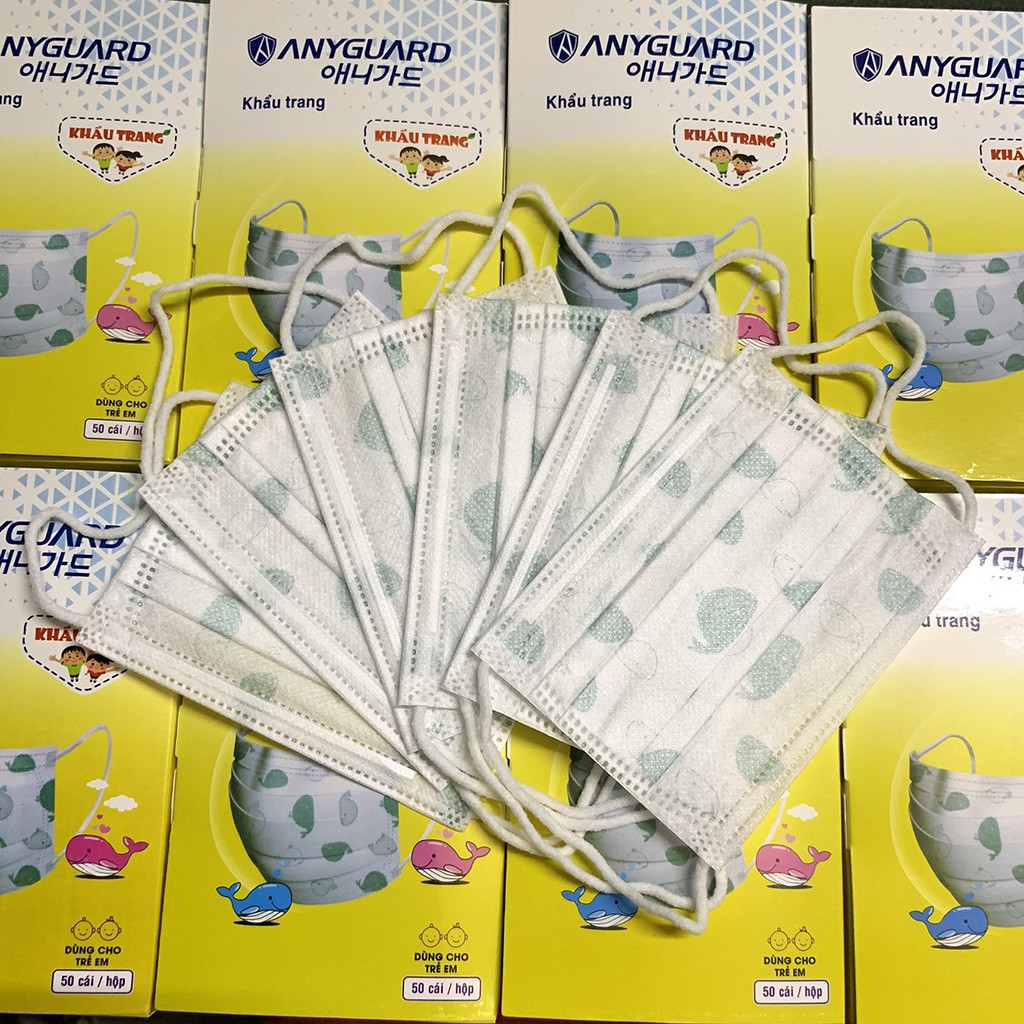 Khẩu Trang Trẻ Em ANYGUARD Hàn Quốc