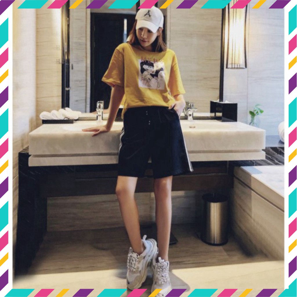 Quần SHORT thể thao 3 sọc Nam Nữ Ulzzang Unisex siêu hot | BigBuy360 - bigbuy360.vn