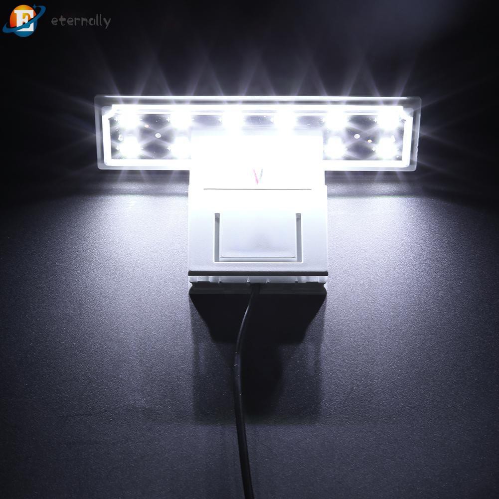 1 Đèn Led Trồng Cây / Bể Cá Có Kẹp Giá Đỡ / Cổng Cắm Eu