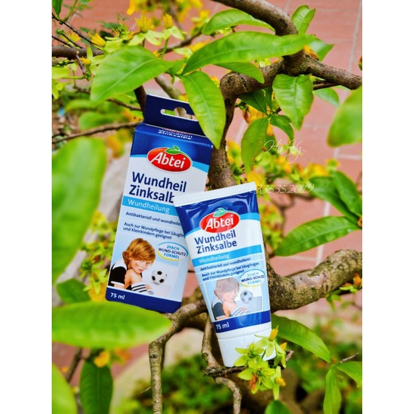 KEM BÔI VẾT THƯƠNG HỞ ABTEI WUNDHEIL ZINKSALBE 75ml