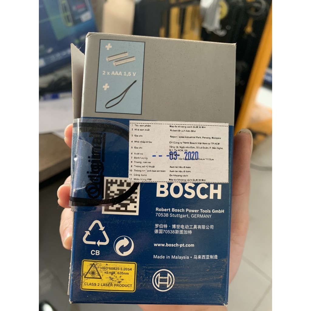 Máy Đo Khoảng Cách Bosch GLM 30 30M