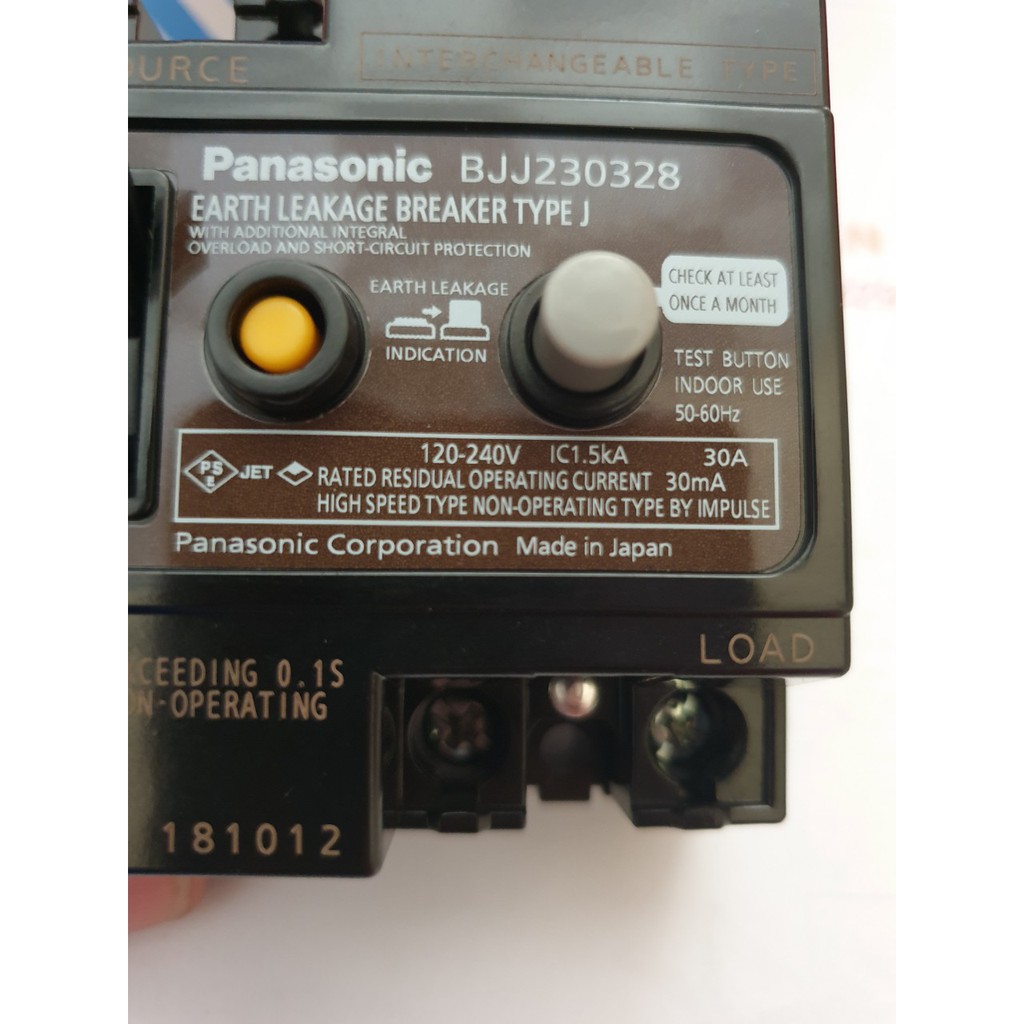 CB Chống Giật , Chống Trạm Panasonic BJJ230328