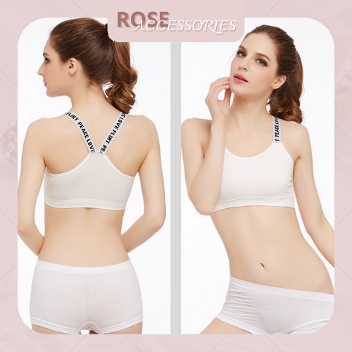 Áo lót Bra nữ trơn cotton gợi cảm mềm mại thoáng mát Rose Accessories mã BRA01 ( hàng đẹp )