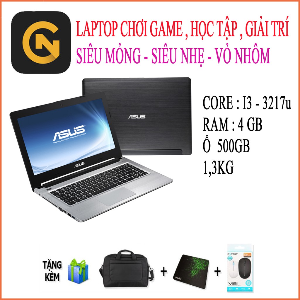 [DEAL THƠM] Laptop Siêu mỏng Nhẹ Asus K46 Học tập , làm việc cực mượt - Tặng Phụ Kiện | BigBuy360 - bigbuy360.vn