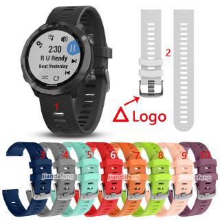 Silicone Dây Đeo Silicon Cho Đồng Hồ Thông Minh garmin forerunner 245m / 645
