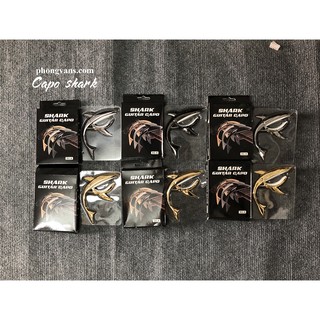 Capo guitar ukulele cá mập cao cấp