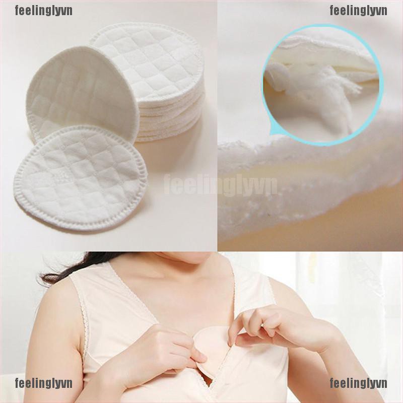 Bộ 12 Miếng Lót Ngực Có Thể Sử Dụng Nhiều Lần